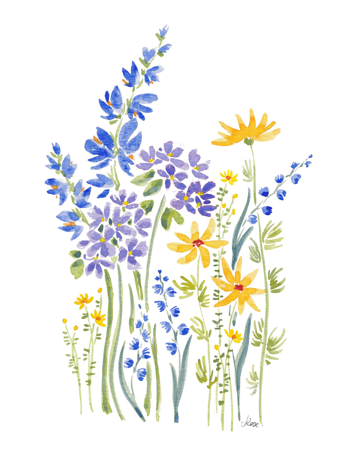 Art Print - Spring Blooms